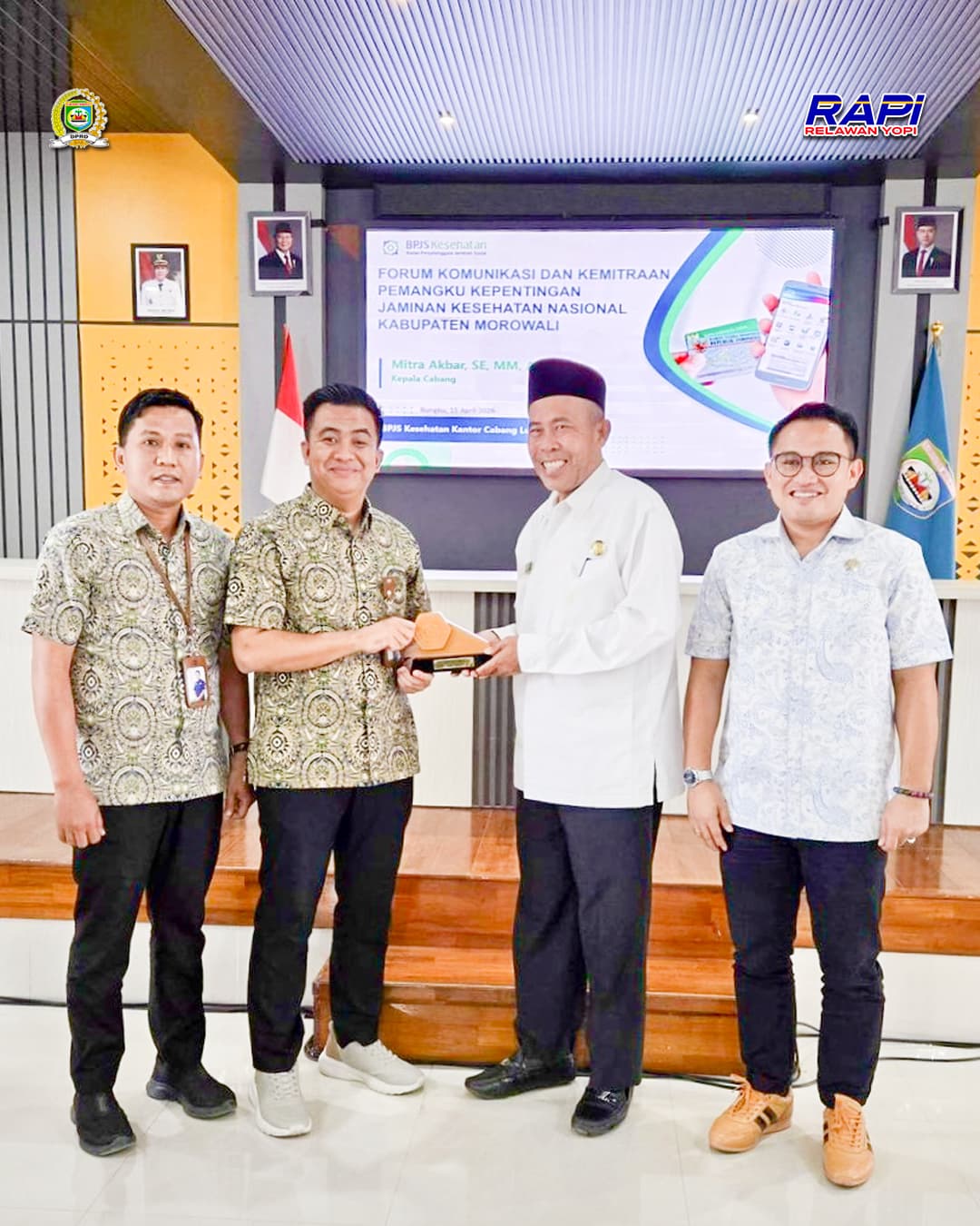 Suasana Forum Komunikasi dan Kemitraan JKN Kabupaten Morowali